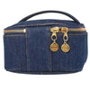 Chanel Vintage CC Vanity Case Denim