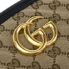 Gucci GG Marmont Shoulder Bag Diagonal Quilted GG Canvas with Leather