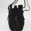 Prada Vintage Chain Shoulder Bag Tessuto