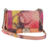 Chanel Flower Power Boy Flap Bag Quilted Lambskin