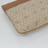 Secondhand Christian Dior Vintage Honeycomb Zip Pouch Canvas and