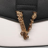 Versace Virtus Flap Messenger Bag Leather