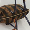 Fendi Pequin 2Bag Canvas and Leather