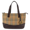 Secondhand Burberry Nova Check Tote Canvas and