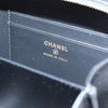 Secondhand Chanel Filigree Vanity Clutch with Chain Quilted Caviar