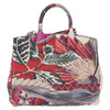 Salvatore Ferragamo Studio Satchel Printed Leather