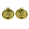 Chanel CC Round Earrings Metal
