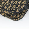 Christian Dior Vintage CD Logo Shoulder Bag Leather