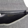 Chanel Vintage Classic Top Handle Flap Bag Denim