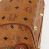 Secondhand MCM Visetos logogramme Handbag Canvas and