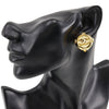 Chanel Vintage CC Clip-On Earrings Metal
