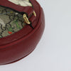 Gucci Ophidia Round Backpack Flora GG Coated Canvas