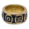 Secondhand Chanel Logo Ring Gold-plated