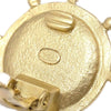 Secondhand Chanel Vintage Round Clip-On Earrings Metal with Faux