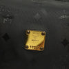 Secondhand MCM Visetos logogramme Handbag Canvas and