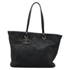 Secondhand Chanel Fever Tote Quilted Caviar