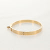 Secondhand Hermes Kelly Bracelet 18K Yellow Gold and Pave Diamonds