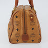 Secondhand MCM Visetos logogramme Handbag Canvas and