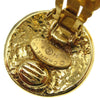 Chanel CC Button Clip-On Earrings Metal