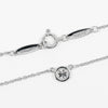 Tiffany & Co. Elsa Peretti Diamonds By The Yard Platinum with Diamond
