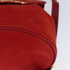 Salvatore Ferragamo Gancini Flap Drawstring Backpack Leather