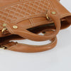 Secondhand Celine Boogie Satchel Beige Leather Bags