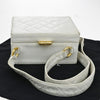 Secondhand Chanel CC Logo Chain Handbag Canvas and