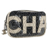 Chanel Logo Camera Case Clutch Printed Coated Canvas