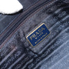 Secondhand Prada Metal Handles Tote Tessuto