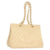 Chanel Grand Shopping Tote Quilted Patent