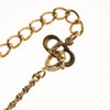 Secondhand Christian Dior CD Pendant Necklace Gold-plated