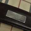 Secondhand Burberry Vintage Flap Crossbody Bag Haymarket