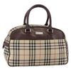 Secondhand Burberry Nova Check Bowling Bag