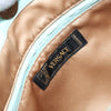 Secondhand Versace Vintage Handbag Blue Leather Bags