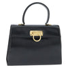 Secondhand Salvatore Ferragamo Gancini Convertible Top Handle Bag
