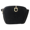Salvatore Ferragamo Gancini Shoulder Bag Suede