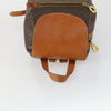 Celine Vintage Macadam Backpack Canvas and Leather