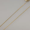 Secondhand Christian Dior CD Pendant Necklace Gold-plated