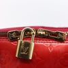 Louis Vuitton Alma Handbag Patent Leather