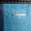 Balenciaga Bazar Convertible Tote Striped Leather