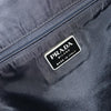 Prada Resin Handle Tote Tessuto