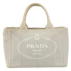 Prada Canapa Convertible Tote Canvas
