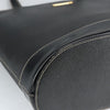 Secondhand Burberry Handle Tote Black Leather Accessories
