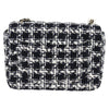 Secondhand Chanel Square Classic Single Flap Bag Quilted Tweed