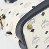 MCM Visetos Handbag Canvas and Leather