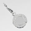 Secondhand Bvlgari Bvlgari Bvlgari Pendant Charm 18K white