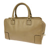 Secondhand Loewe Amazona Bag Gray Leather Bags