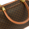 Celine Vintage Macadam Handbag Canvas and Leather