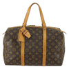 Louis Vuitton Sac Souple Handbag Monogram Canvas