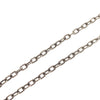 Secondhand Gucci Engraved Interlocking G Chain Link Pendant Necklace Sterling